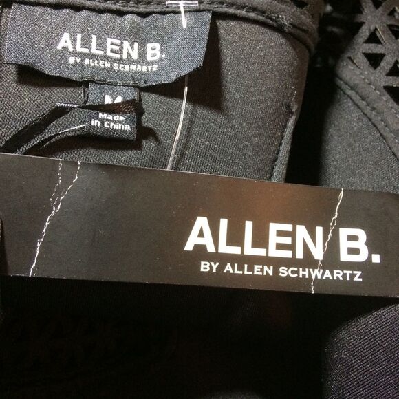 Allen B. Body Con LBD w/Laser Cut Neoprene Fabric - Picture 16 of 16